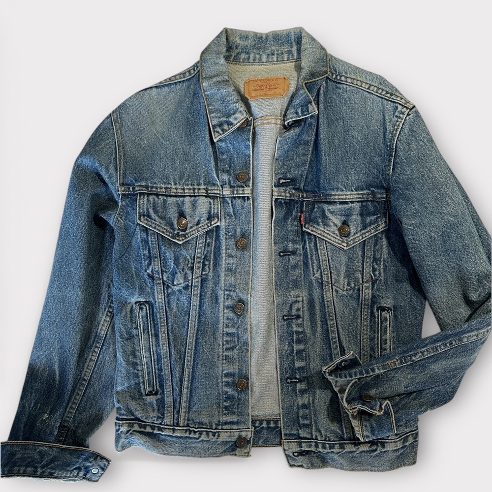 Vintage 80s Levi’s denim trucker jacket